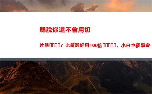 聽說你還不會用切片器？比篩選好用100倍，小白也能學會